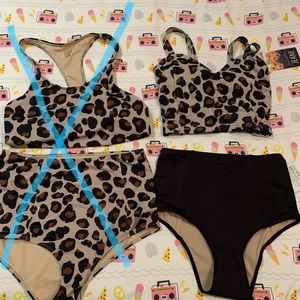 kJ oversized cheetah latterback